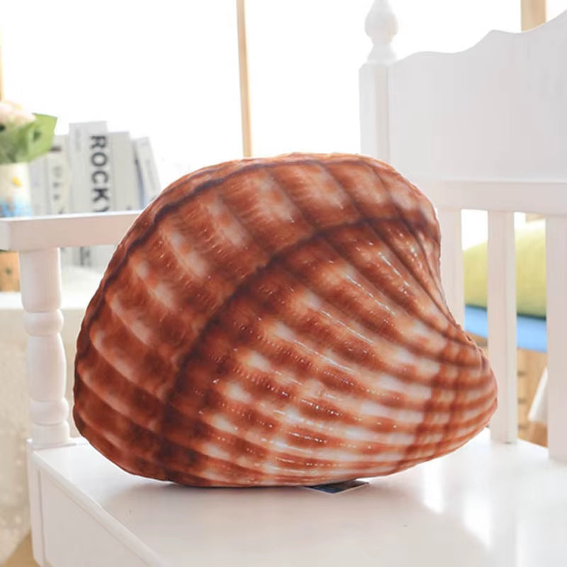 Sea Shell Starfish Conch Soft Stuffed Cushions Sleep Pillows Home Decor Sofa Bed Cushion Seashell Kids Plush Toys Gift Coussin