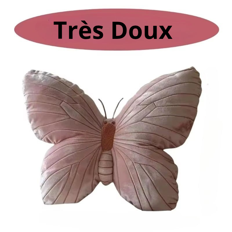 Apportez une touche de douceur et d’élégance à votre intérieur avec ce coussin papillon en velours et coton. Moelleux et décoratif, il est parfait pour le lit, le canapé ou la chambre, offrant confort et style au quotidien.
Ou Pour un Cadeau élégant !