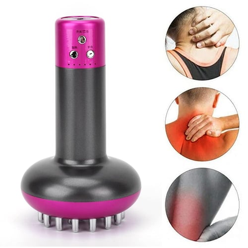 La Smart Meridian Brush, un masseur électrique révolutionnaire combinant GUA-SHA vibrant, micro-courants, compresse chaude et moxibustion thermique. elle stimule les endorphines, favorise le drainage lymphatique, brûle les graisses et Détend les muscles!