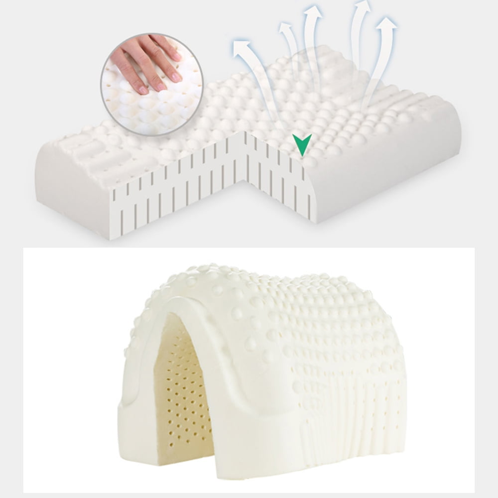 Cet oreiller orthopédique en latex naturel offre un soutien optimal pour la nuque et la colonne vertébrale. Alliant confort et fermeté, il favorise un sommeil réparateur. Écologique et durable, il conserve sa forme et sa résilience pendant des années.