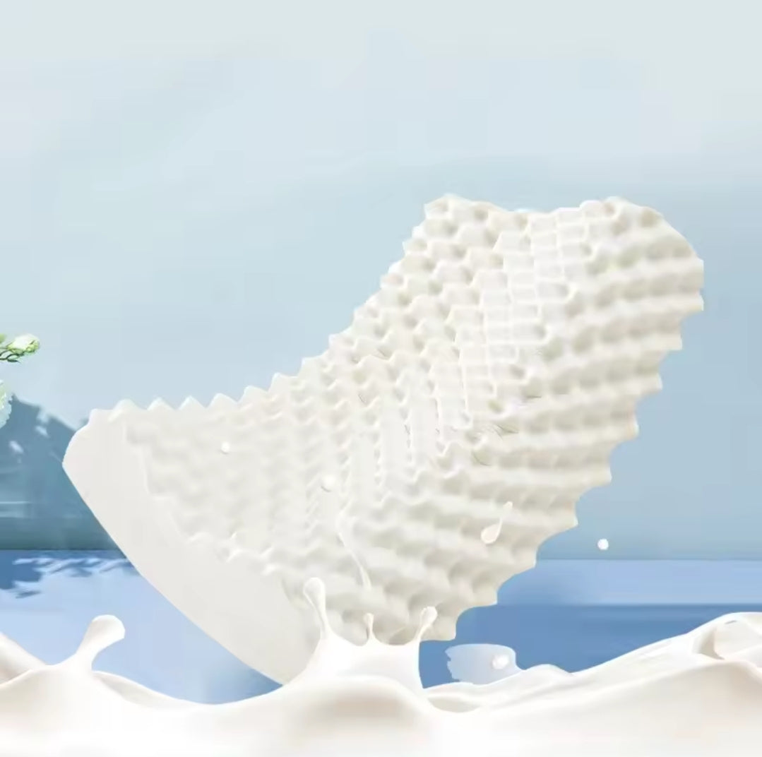 Cet oreiller orthopédique en latex naturel offre un soutien optimal pour la nuque et la colonne vertébrale. Alliant confort et fermeté, il favorise un sommeil réparateur. Écologique et durable, il conserve sa forme et sa résilience pendant des années.