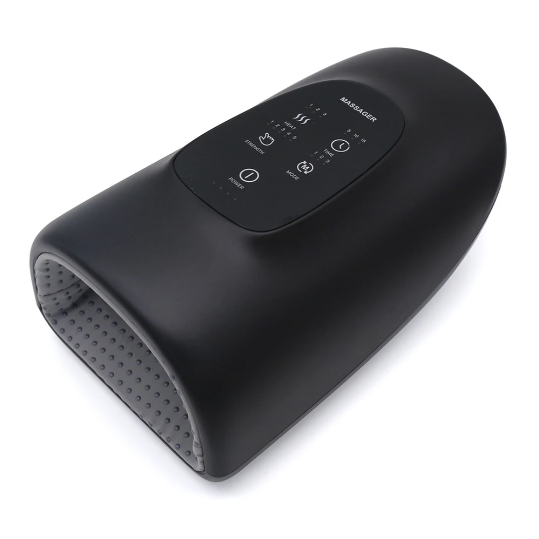 le Masseur de main : une solution Novatrice mariant compression d'air et Thermothérapie pour atténuer douleurs, tensions musculaires et inconfort liés à l'arthrite. il stimule les points d'acupression. Il est l’allié professionnel idéal pour vos mains !