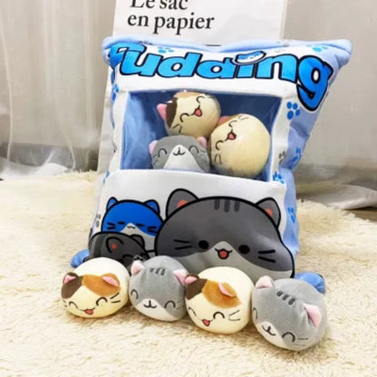 Cartoon a Bag of Snacks Doll Throw Pillow Internet Celebrity Ins Snack Bag Plush Toy Creative Office Pillow Lovely Holiday Gift