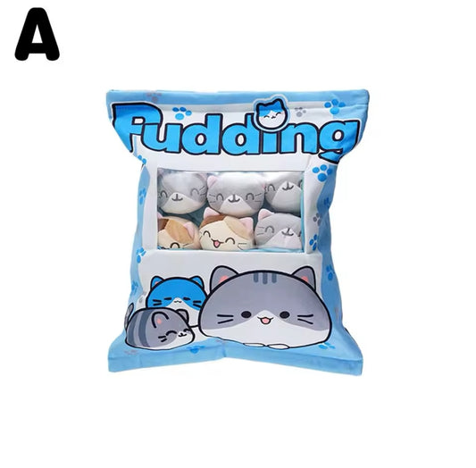 Ajoutez une touche de fun et de gourmandise avec ce coussin peluche en forme de sachet de snacks ! Créatif et tendance, il apporte une ambiance ludique à votre espace. Parfait pour la maison, le salon ou un cadeau original !